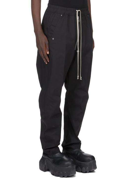 26SS 릭 오웬스 스트레이트 팬츠 RU01F2361TE 09 BLACK - RICK OWENS