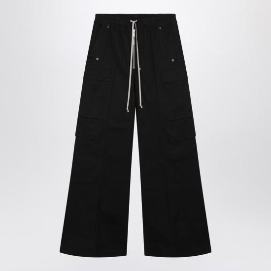 26SS 릭 오웬스 스트레이트 팬츠 RU01F2339TE 09 BLACK