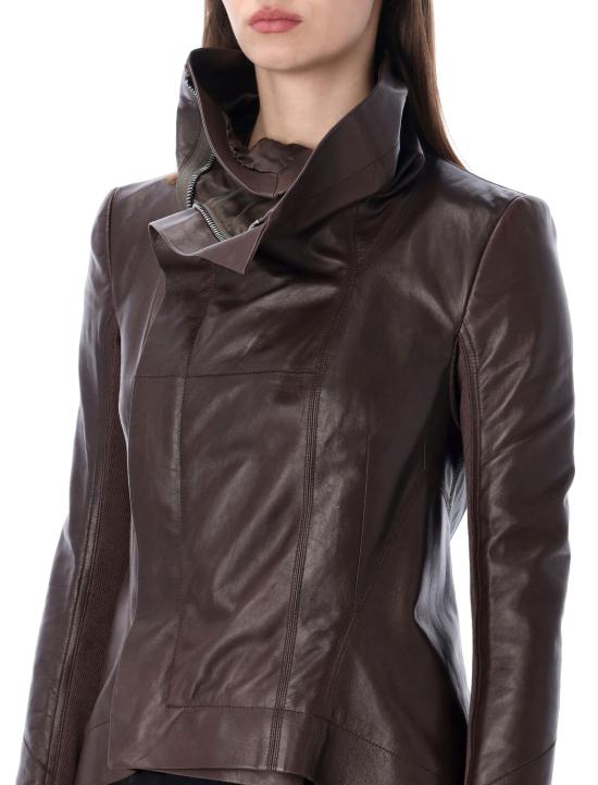 26SS 릭 오웬스 가죽 자켓 RP01F6743LBY 53 MASCAAR FONDENTE - RICK OWENS