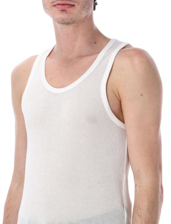 26SS 톰포드 반팔 티셔츠 JCN014JMC110 WAB WHITE - TOMFORD