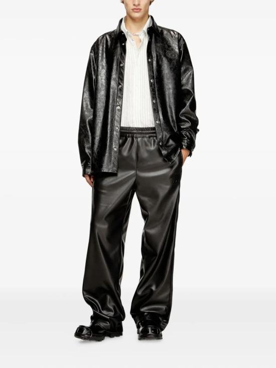 26SS 디젤 긴팔 셔츠 A200210QMBU 9XX BLACK - DIESEL