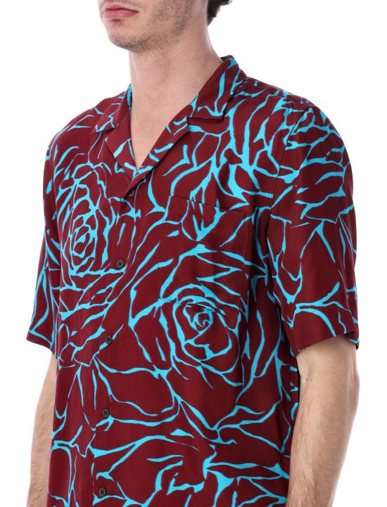 26SS 드리스 반 노튼 긴팔 셔츠 0207423244 358 BURGUNDY - DRIES VAN NOTEN