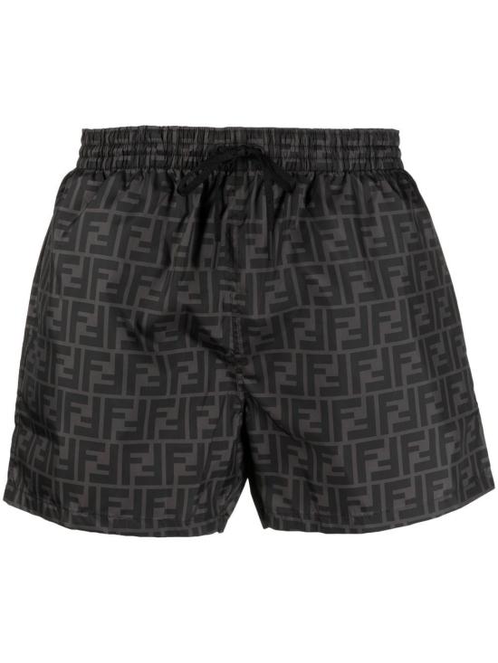 26SS 펜디 테크니컬 패브릭 숏팬츠 FXB077A79F F0P9B GREY