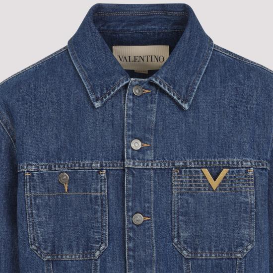 26SS 발렌티노 가라바니 자켓 8V3DC14FB6M 558 MEDIUM BLUE DENIM - VALENTINO GARAVANI