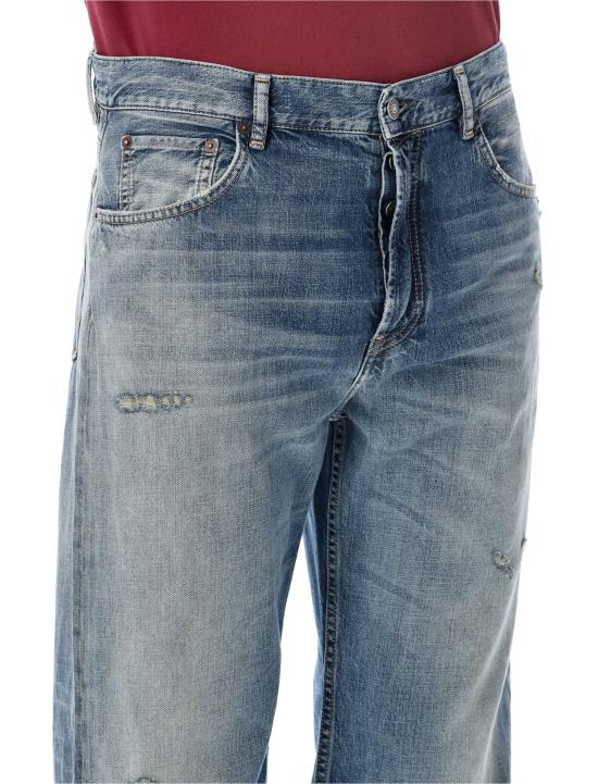 26SS 아크네 스튜디오 스트레이트 팬츠 B00472L32 863 MID BLUE - ACNE STUDIOS