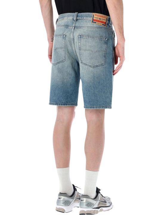 26SS 디젤 스트레이트 팬츠 A064300BEBF 01 MED BLUE - DIESEL