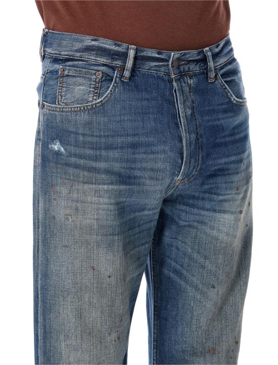 26SS 아크네 스튜디오 레귤러 핏 진 2021M B00458L34 863 MID BLUE - ACNE STUDIOS