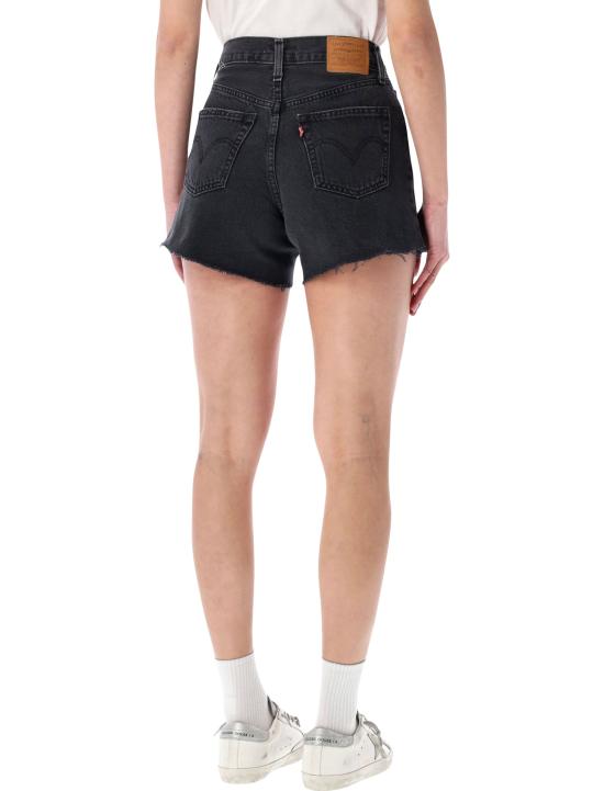 26SS 리바이스 스트레이트 팬츠 005DS 0005 SHRINK UP SHORT BLACK - LEVI'S