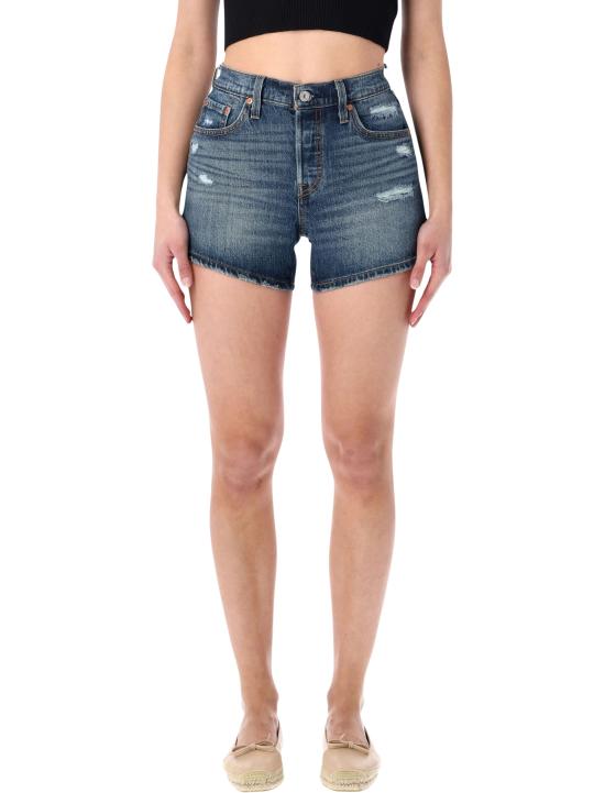 26SS 리바이스 스트레이트 팬츠 005DP 0006 HAPPY VIBES CURVE DARK BLUE