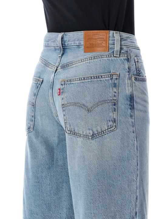 26SS 리바이스 스트레이트 팬츠 000MJ 0017 WE DID IT SHORT LIGHT BLUE - LEVI'S