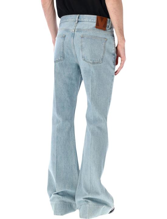 26SS 발렌티노 가라바니 스트레이트 팬츠 8V3DE15ABA5 508 LIGHT BLUE DENIM - VALENTINO GARAVANI