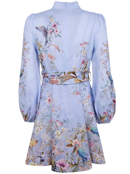 26SS 짐머만 미디 원피스 9142DC261 BLAV BLUE MULTI - ZIMMERMANN