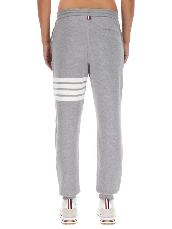 26SS 톰브라운 클래식 루프백 4바 스웨트팬츠 MJQ008H00535 068 LIGHT GREY - THOM BROWNE