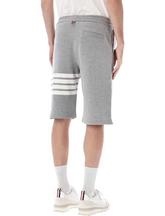26SS 톰브라운 클래식 루프백 4바 스웨트쇼츠 MJQ012H00535 068 LIGHT GREY - THOM BROWNE