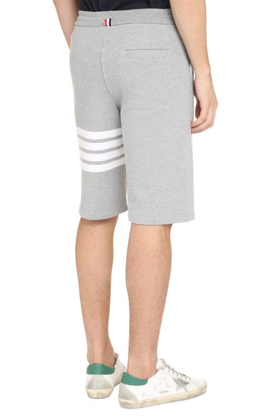 26SS 톰브라운 클래식 루프백 4바 스웨트쇼츠 MJQ012H00535 068 LIGHT GREY - THOM BROWNE