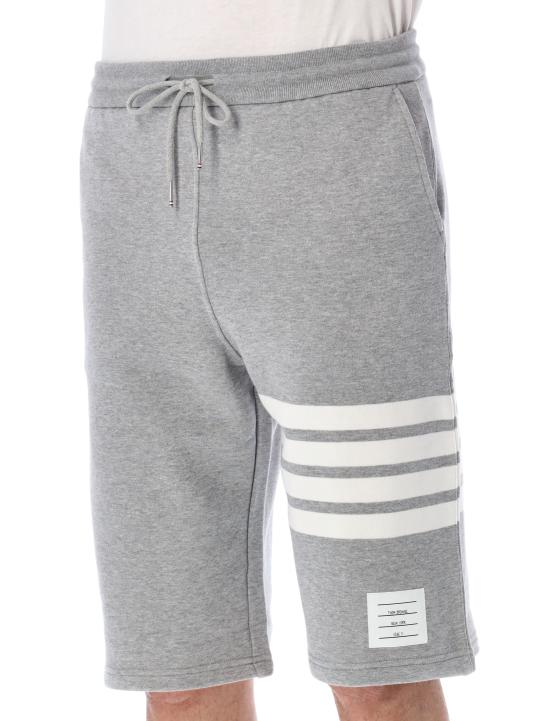 26SS 톰브라운 클래식 루프백 4바 스웨트쇼츠 MJQ012H00535 068 LIGHT GREY - THOM BROWNE