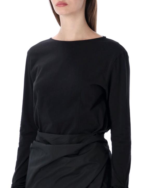 26SS 아워레가시 트위스트 드레스 W2267TVB BLACK - OUR LEGACY