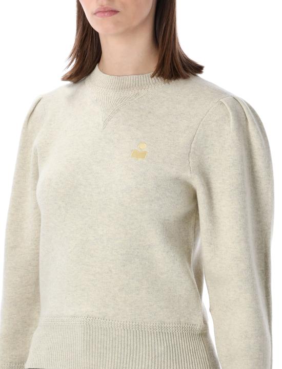 26SS 이자벨마랑에뚜왈 켈라야 니트 PU0039FAA3L75E LGLY LIGHT GREY LIGHT YELLOW - ISABEL MARANT ETOILE