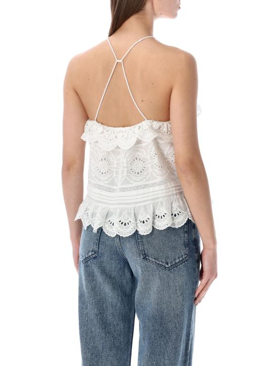 26SS 이자벨마랑에뚜왈 반팔 티셔츠 HT0769FAD1J05E 20WH WHITE - ISABEL MARANT ETOILE