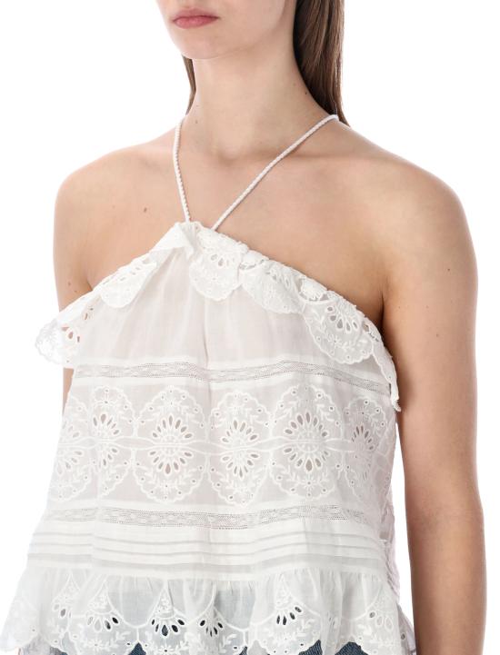 26SS 이자벨마랑에뚜왈 반팔 티셔츠 HT0769FAD1J05E 20WH WHITE - ISABEL MARANT ETOILE