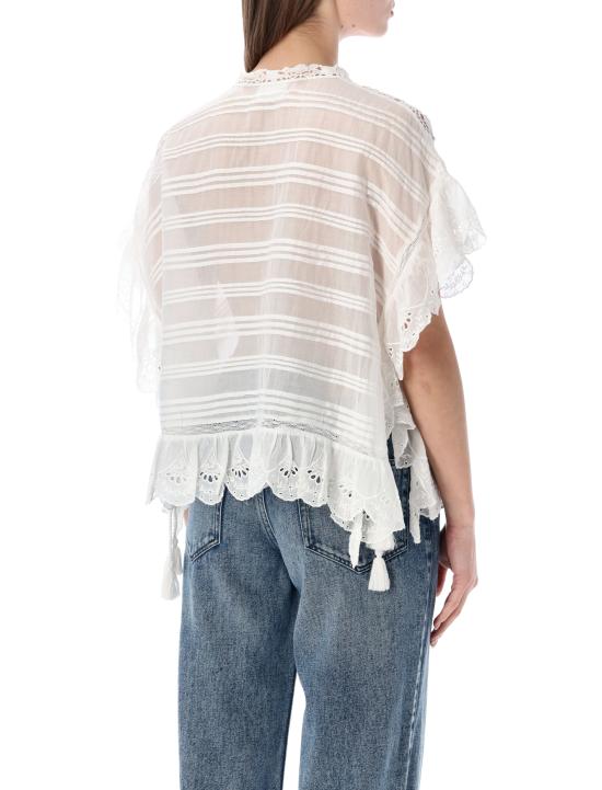 26SS 이자벨마랑에뚜왈 셔츠 HT0768FAD1J05E 20WH WHITE - ISABEL MARANT ETOILE