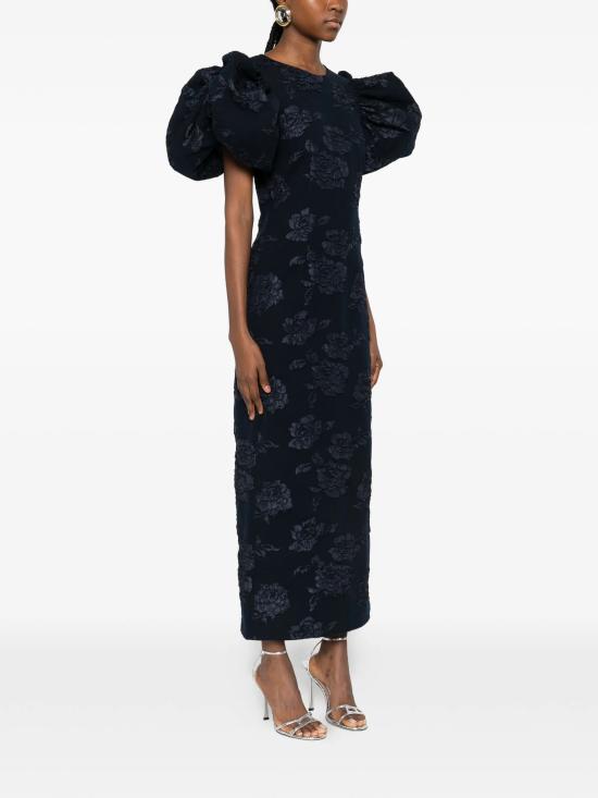 26SS 로테이트 바이 크리스텐슨 미디 원피스 1151172318 DARK BLUE - ROTATE BY BIRGERCHRISTENSEN