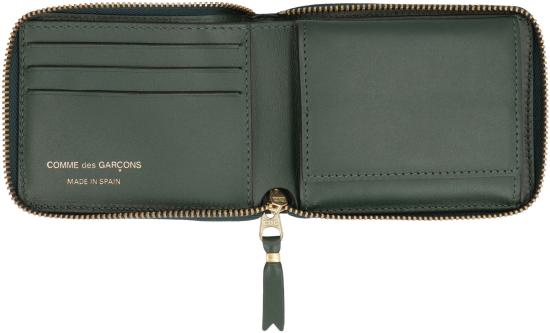 26SS 꼼데가르송 가죽소품 SA7100 5 BOTTLE GREEN - COMME DES GARCONS