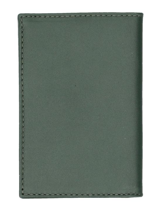 26SS 꼼데가르송 클래식 라인 레더 월렛 꼼데가르송 SA6400 5 BOTTLE GREEN - COMME DES GARCONS