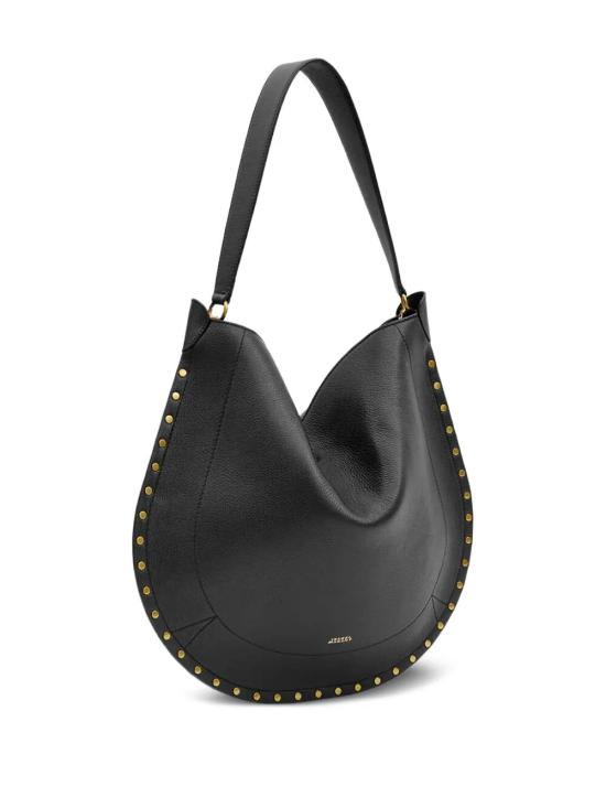 26SS 이자벨마랑 OSKAN 오스칸 문 숄더백 PP0200FAC3C22M 01BK BLACK - ISABEL MARANT