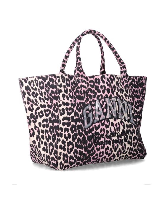 26SS 가니 XXL 토트백 B211003111433 038 MAUVE LEO - GANNI