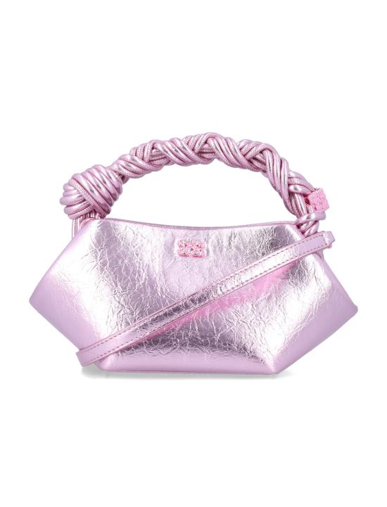 26SS 가니 메탈릭 미니 부백 B210003011036 499 SILVER PINK