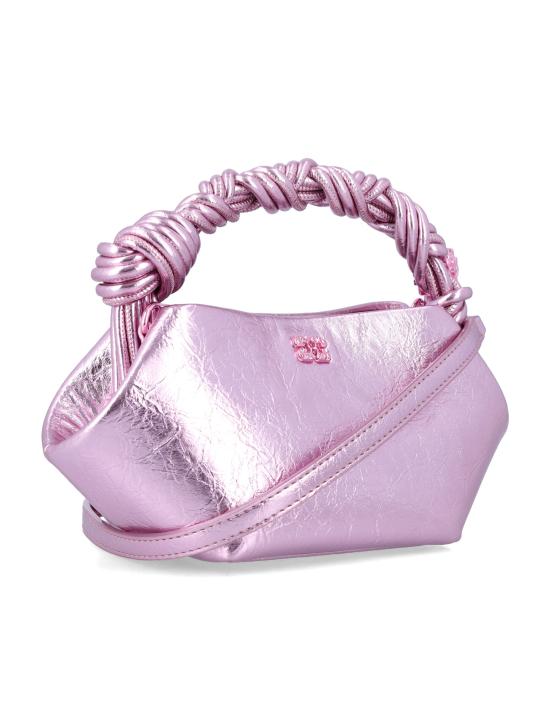 26SS 가니 메탈릭 미니 부백 B210003011036 499 SILVER PINK - GANNI