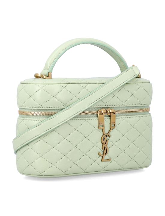 26SS 생로랑 램스킨 가비 베니티 백 7667311EL07 3986 MISTY JADE - SAINT LAURENT