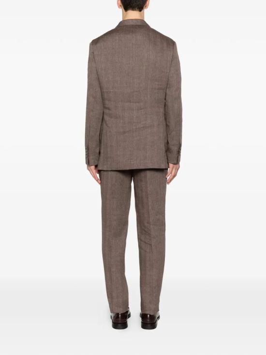 26SS 브루넬로 쿠치넬리 수트 세트 MZ408LDPH2 C009 BROWN - BRUNELLO CUCINELLI