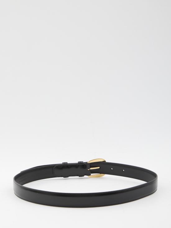 26SS 셀린느 미디움 25mm 비비엔느 벨트 45BNN3A01 38NO BLACK - CELINE