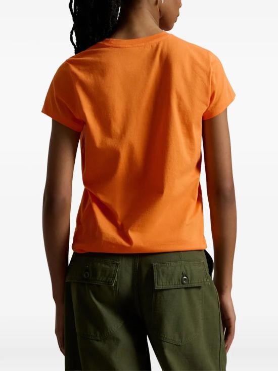 26SS 폴로 랄프로렌 반팔 티셔츠 211B14605 001 YELLOW ORANGE - POLO RALPH LAUREN