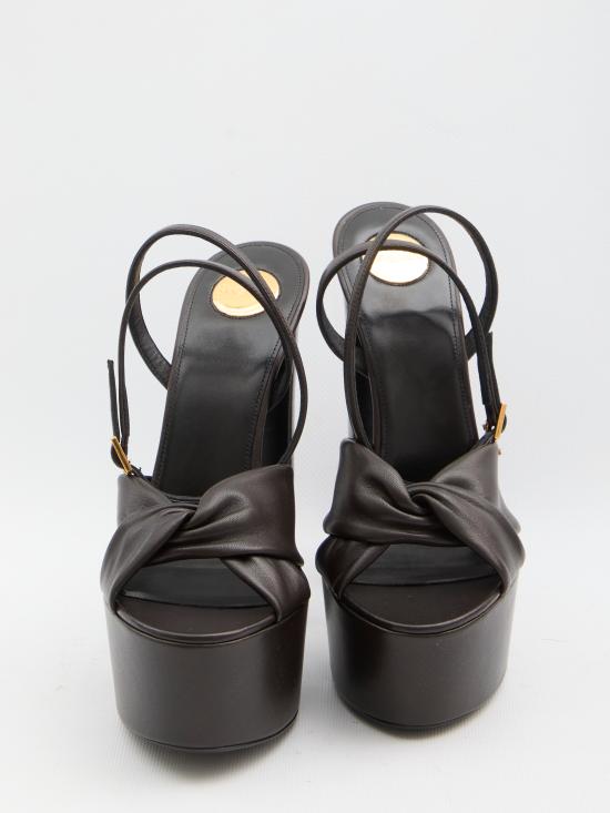 26SS 생로랑 샌들 860819AADFO 2245 BROWN - SAINT LAURENT