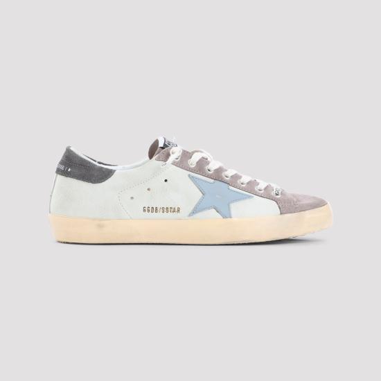 26SS 골든구스 슈퍼스타 스니커즈 GMF00101 F008112 60660 LILIAC GREY DARK GREY BLUE - GOLDEN GOOSE