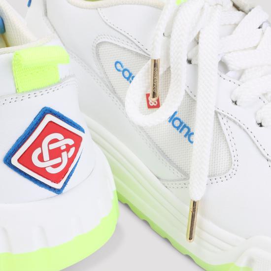 26SS 카사블랑카 스니커즈 ASS26SNK01712M WHITE - CASABLANCA