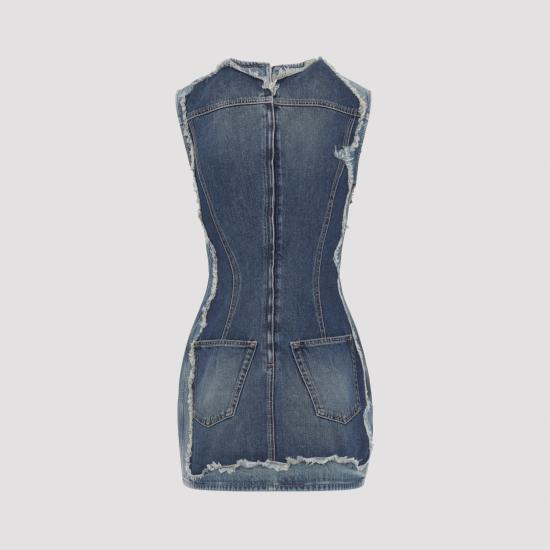 26SS 아크네 스튜디오 미디 원피스 A20932 AUZ BLUE - ACNE STUDIOS