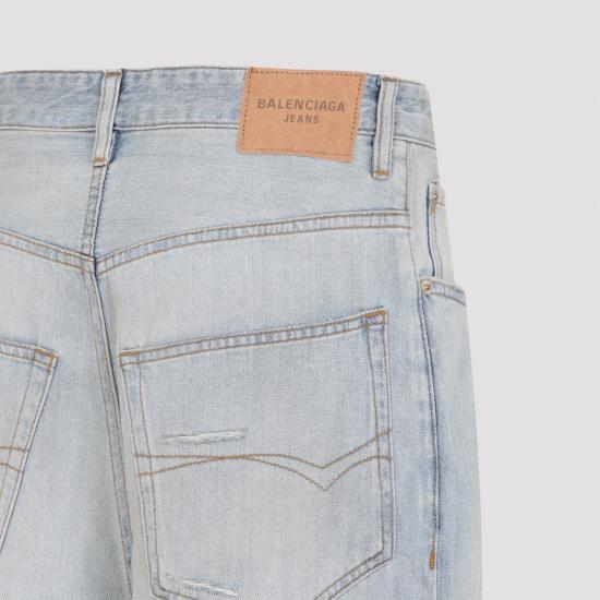 26SS 발렌시아가 스트레이트 팬츠 849951 TTWA3 4200 LIGHT BLUE - BALENCIAGA