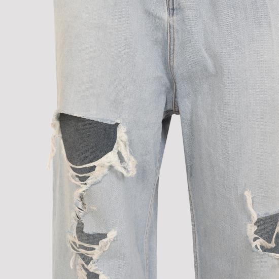 26SS 발렌시아가 스트레이트 팬츠 849951 TTWA3 4200 LIGHT BLUE - BALENCIAGA