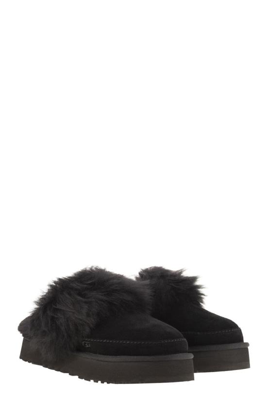 25FW 어그 디스케트 샬레 슬리퍼 1173930BLK black - UGG