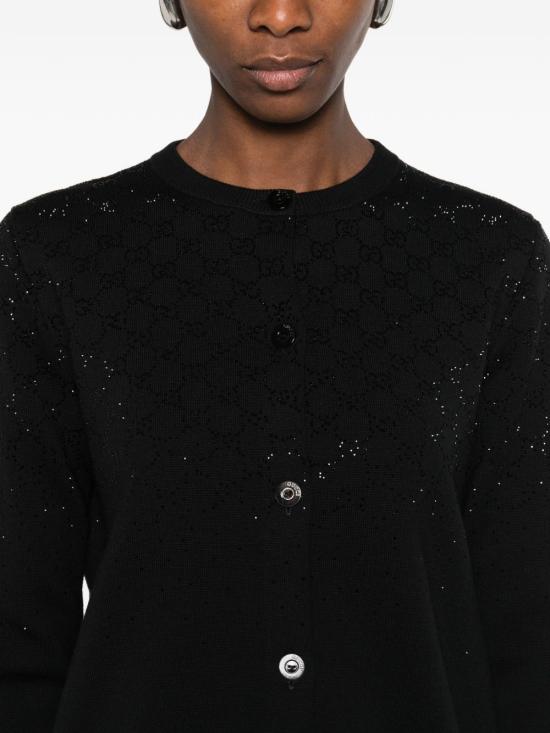 26SS 구찌 스웨터 813850XKFB31043 black - GUCCI