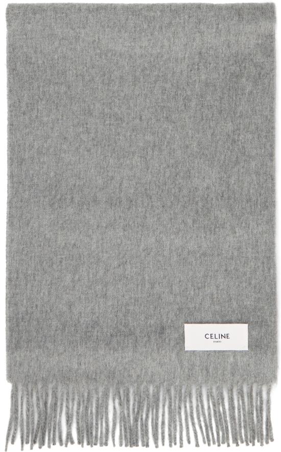 25FW 셀린느 머플러/스카프 AA0FP2K7709GM grey - CELINE