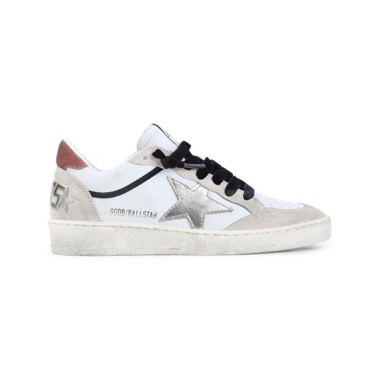 26SS 골든구스 스니커즈 GWF00746 F008146 83252 WHITE BEIGE PLATINUM RED RUST - GOLDEN GOOSE