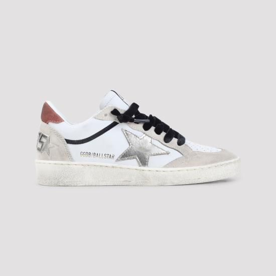 26SS 골든구스 스니커즈 GWF00746 F008146 83252 WHITE BEIGE PLATINUM RED RUST - GOLDEN GOOSE