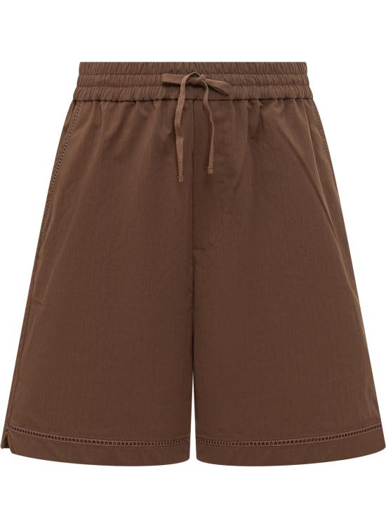 26SS 드롤드무슈 숏팬츠 KBS178CO278 BN BROWN