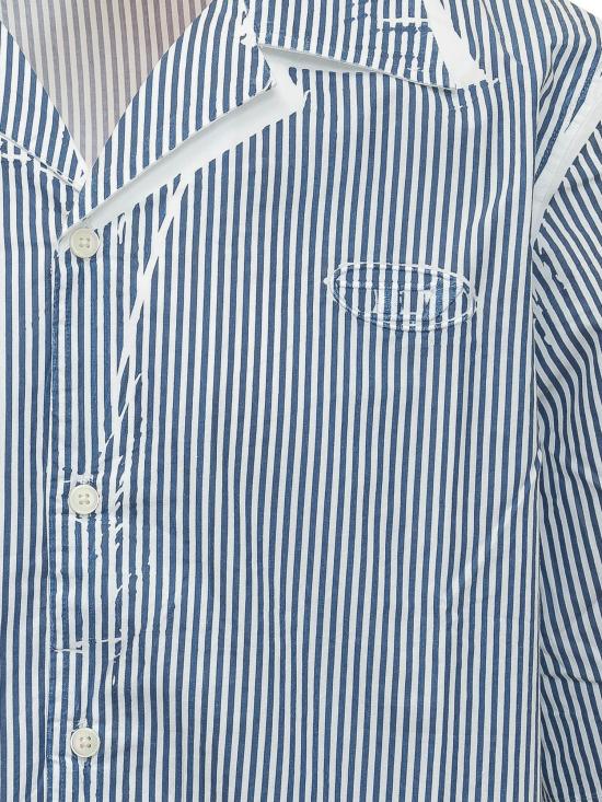 26SS 디젤 긴팔 셔츠 A202090QMBZ 8EK AZZURRO - DIESEL