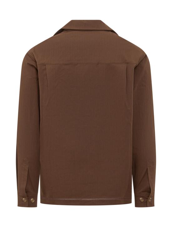 26SS 드롤드무슈 긴팔 셔츠 KSH262CO278 BN BROWN - DROLE DE MONSIEUR